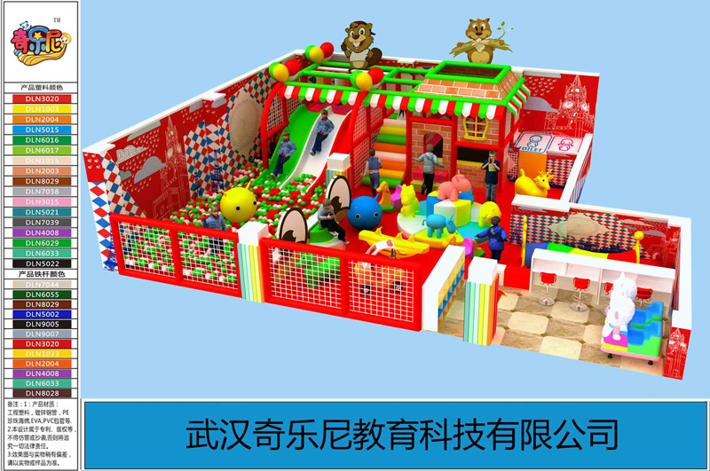 儿童游乐场设计要注意什么，奇乐尼为您解答室内儿童游乐场设计八大注意事项